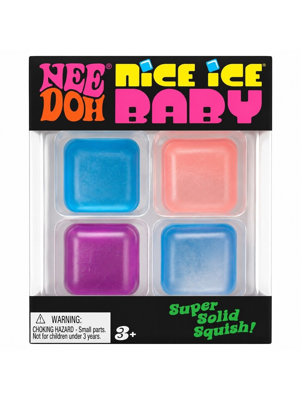 Nice Ice Baby Squish Pack - Blue, Pink, Purple